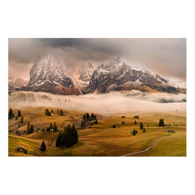 Wanddeko Flur Dolomiten Mythen