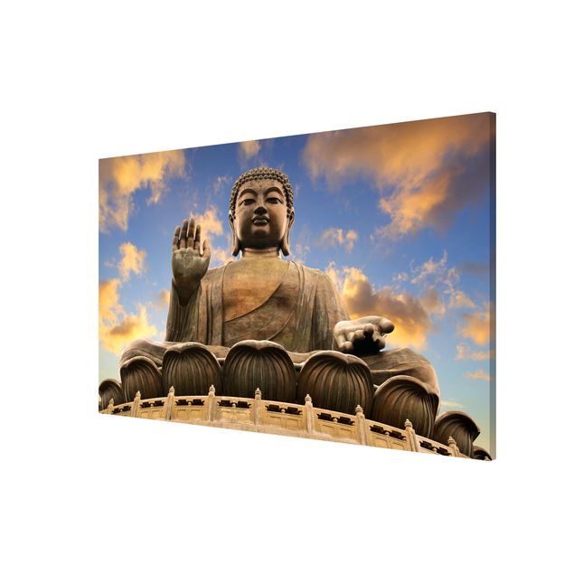 Magnettafel - Großer Buddha - Memoboard Quer