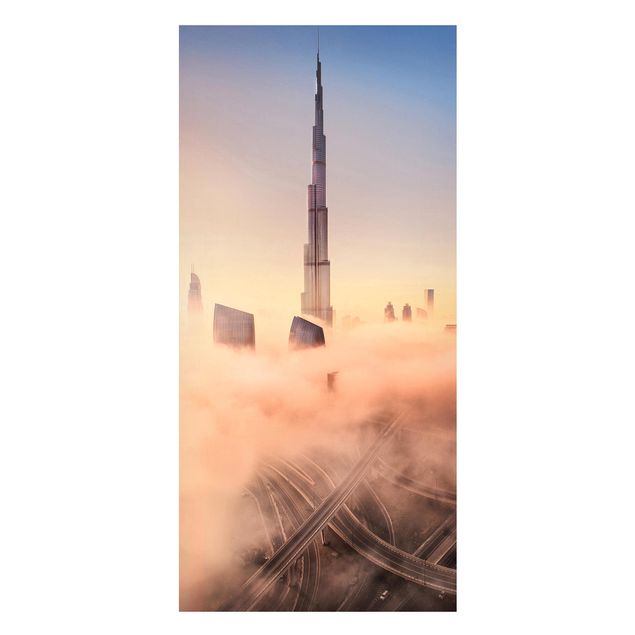 Wohndeko Architektur Himmlische Skyline von Dubai