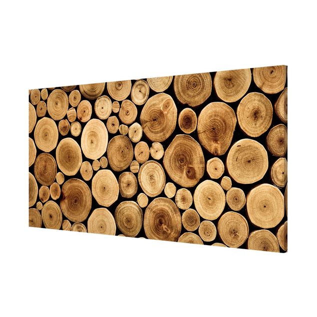 Wanddeko Esszimmer Homey Firewood