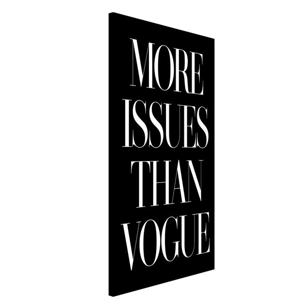 Wanddeko Flur More issues than Vogue