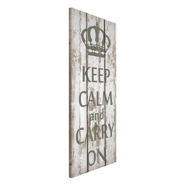 Küche Dekoration No.RS183 Keep Calm and carry on
