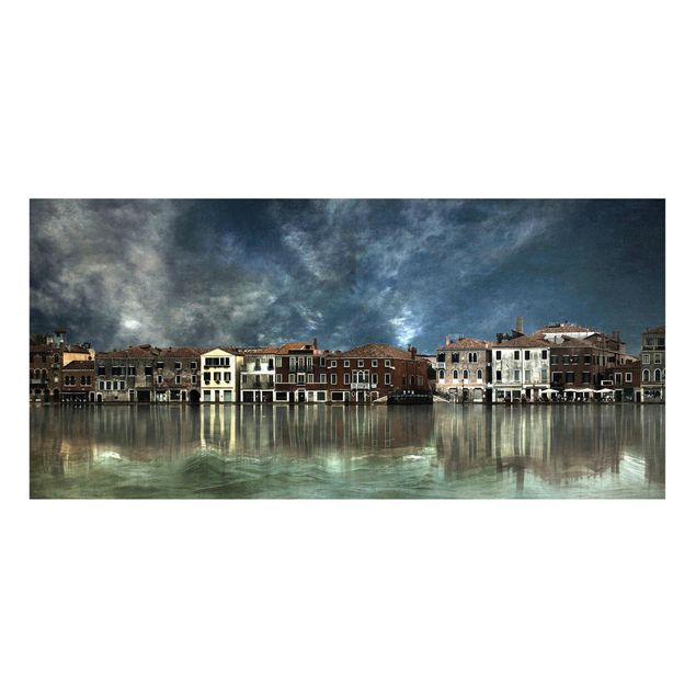 Wanddeko Esszimmer Reflexionen in Venedig
