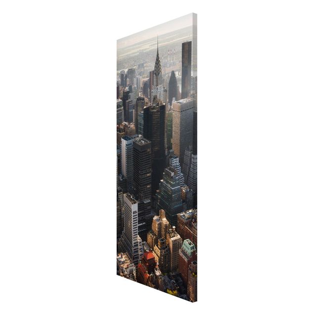 Wanddeko grau Vom Empire State Building Upper Manhattan NY