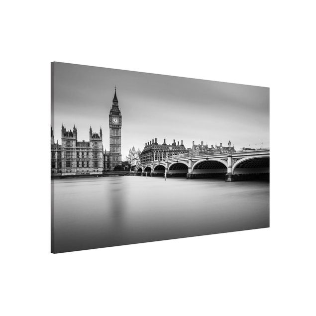 Wanddeko Architektur Westminster Brücke und Big Ben