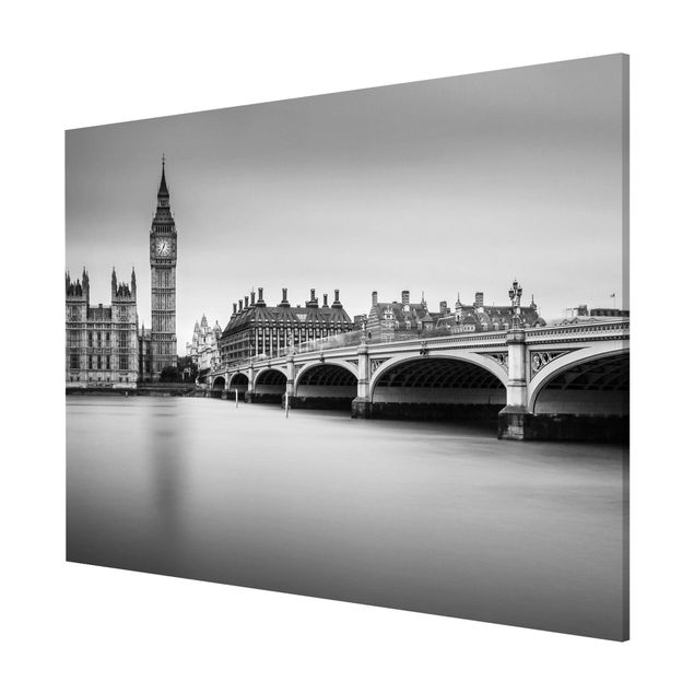 Wanddeko Flur Westminster Brücke und Big Ben
