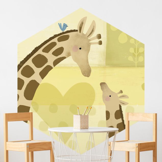 Deko Kinderzimmer Mama und ich - Giraffen