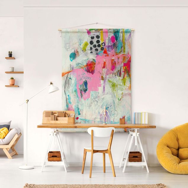 Wanddeko Wohnzimmer Marisol Evora - Liebe für Pink