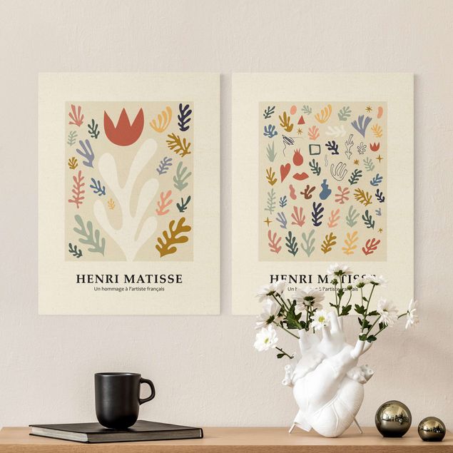 Wanddeko Büro Matisse Hommage - Pflanzenpracht