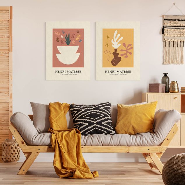 Wanddeko Büro Matisse Hommage - Vasen