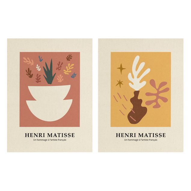 Wanddeko Praxis Matisse Hommage - Vasen