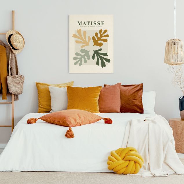 Wanddeko Jugendzimmer Matisse Interpretation - Blätter