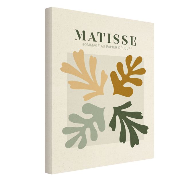 Wanddeko Praxis Matisse Interpretation - Blätter