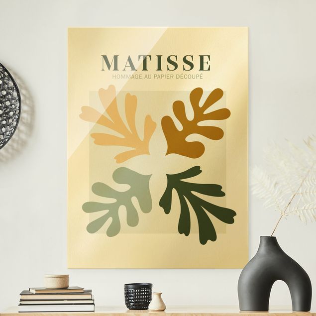 Wanddeko Büro Matisse Interpretation - Blätter