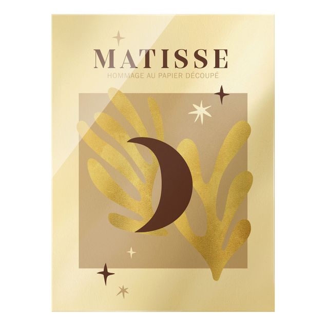 Wanddeko Praxis Matisse Interpretation - Mond und Sterne