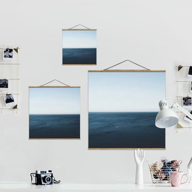 Wanddeko Büro Minimalistischer Ozean