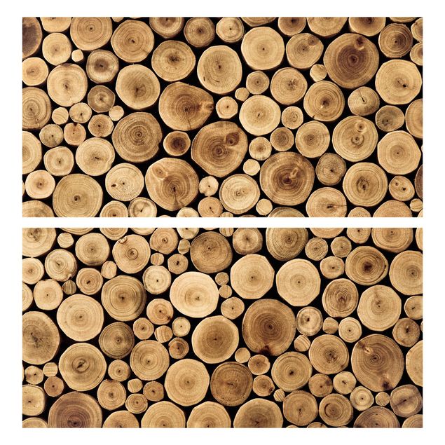 Wanddeko Holz Homey Firewood