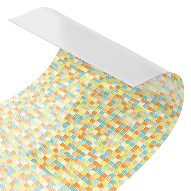 Küchenrückwand Folie Fliesenoptik Mosaikfliesen Sommerset
