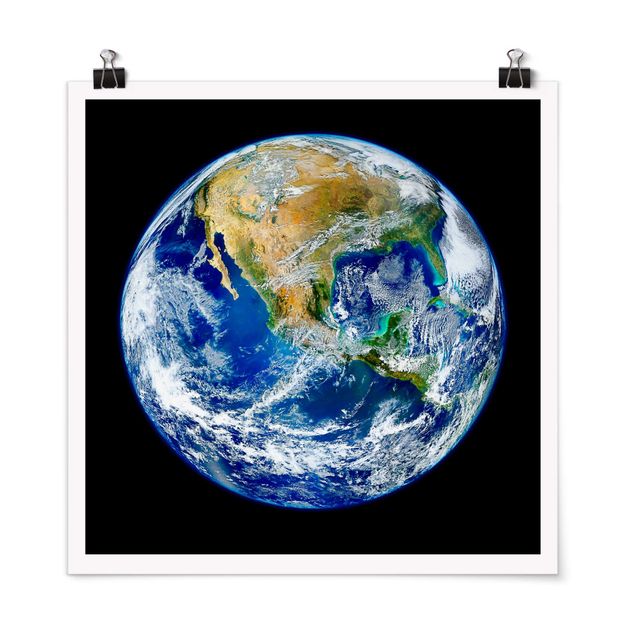 Wanddeko Esszimmer NASA Fotografie Unsere Erde