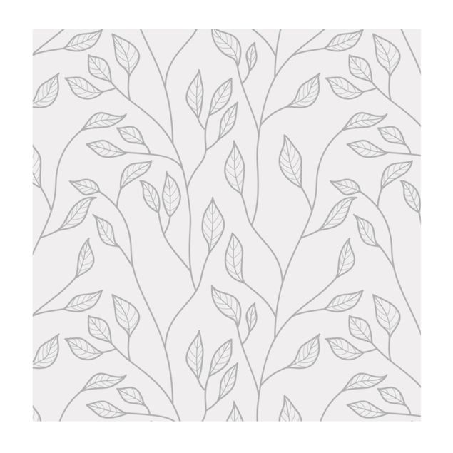 Deko Illustration Natürliches Muster Zweige mit Blättern
