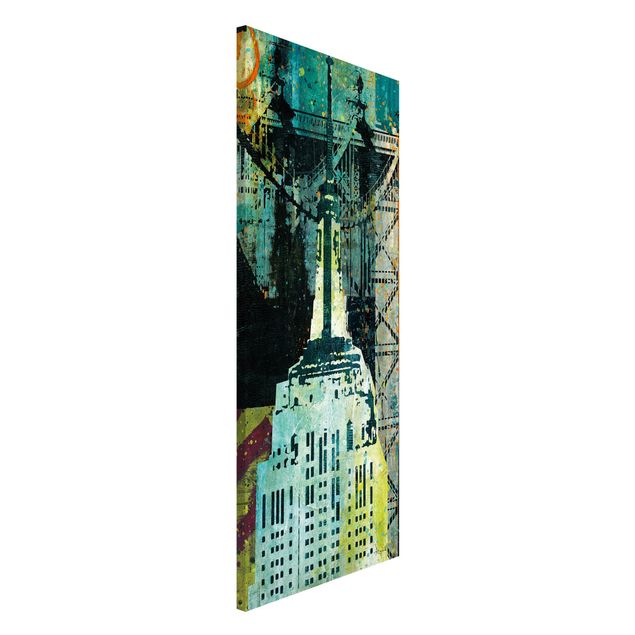 Deko Architektur NY Graffiti Empire State Building