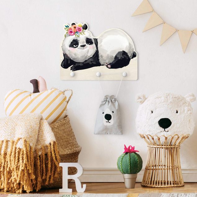 Wanddeko Babyzimmer Panda Brian
