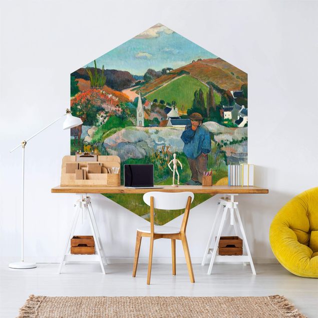 Wanddeko Schlafzimmer Paul Gauguin - Der Schweinehirt