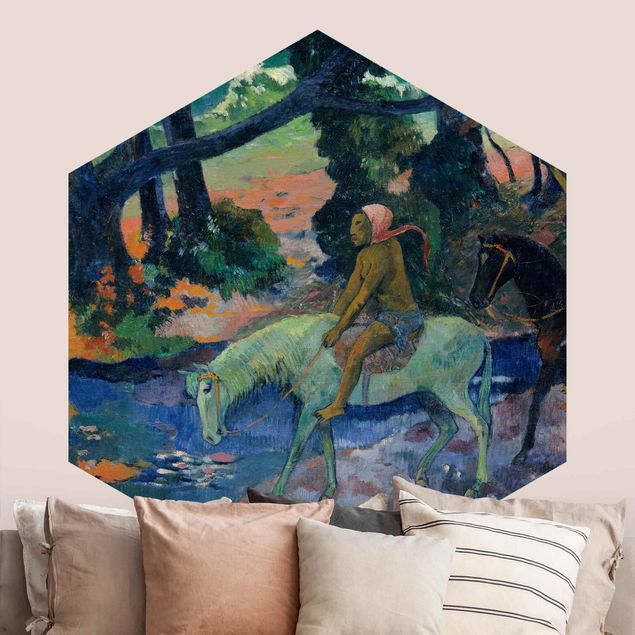 Impressionismus Bilder Paul Gauguin - Die Flucht