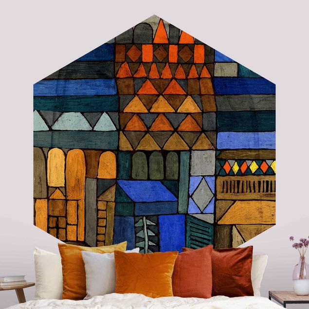 Wanddeko Schlafzimmer Paul Klee - Beginnende Kühle