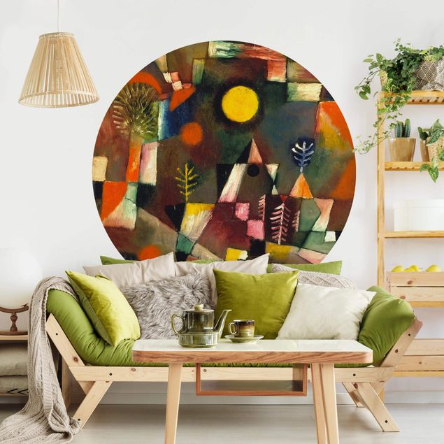 Wanddeko Wohnzimmer Paul Klee - Der Vollmond