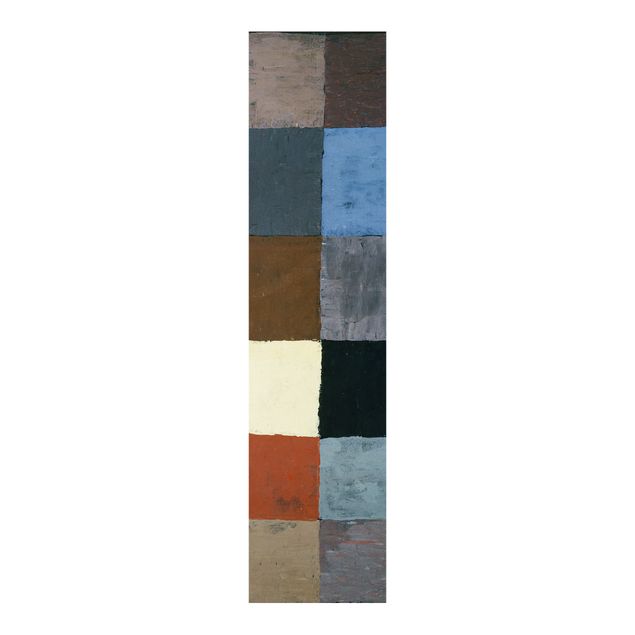 Wanddeko Schlafzimmer Paul Klee - Farbtafel