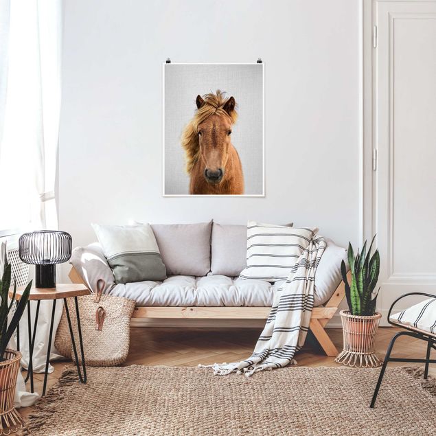 Wanddeko Schlafzimmer Pferd Pauline