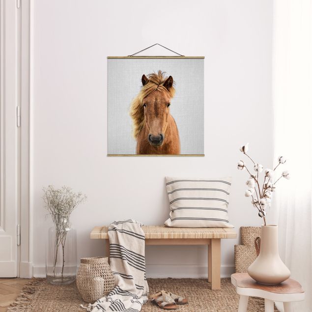 Wanddeko Wohnzimmer Pferd Pauline