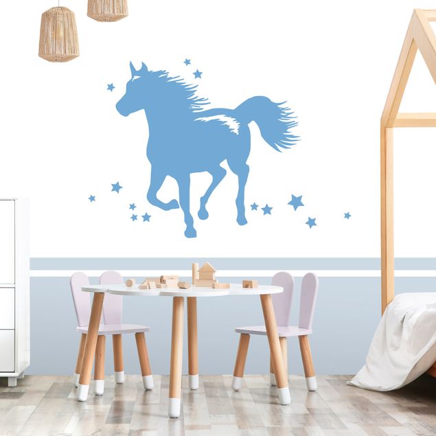 Wanddeko Mädchenzimmer Pferd