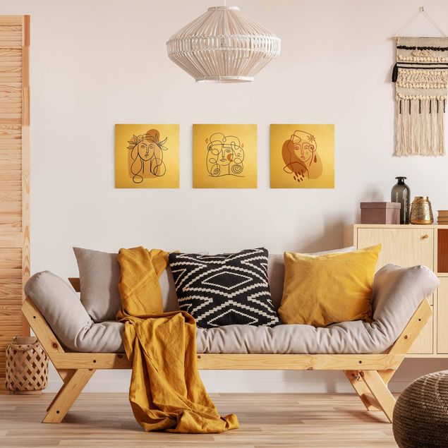 Wanddeko Schlafzimmer Picasso Interpretation - Die Musen