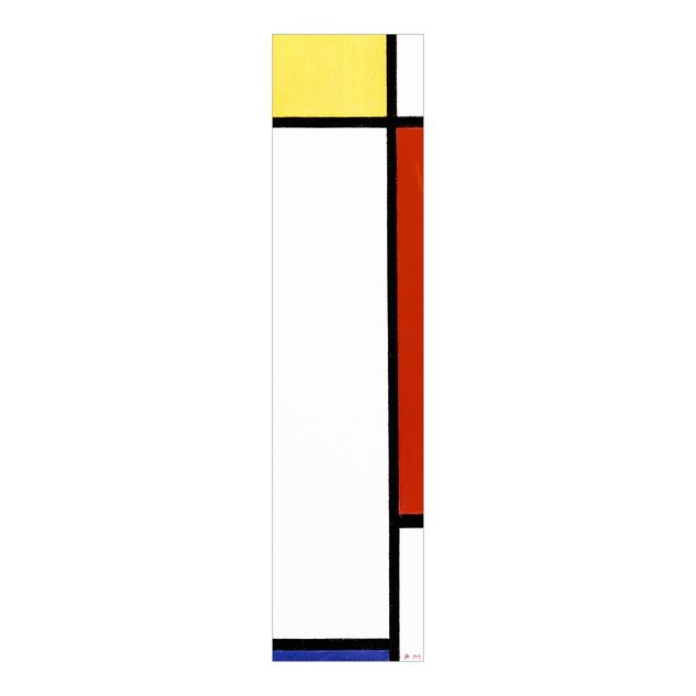 Wanddeko Wohnzimmer Piet Mondrian - Komposition I