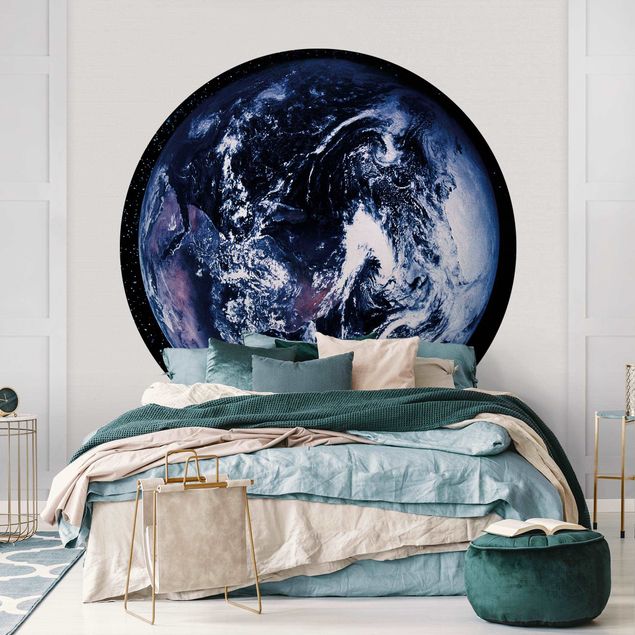 Wanddeko Büro Planet Earth