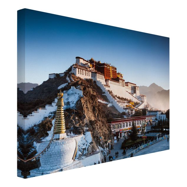 Wanddeko Büro Potala Palast in Tibet