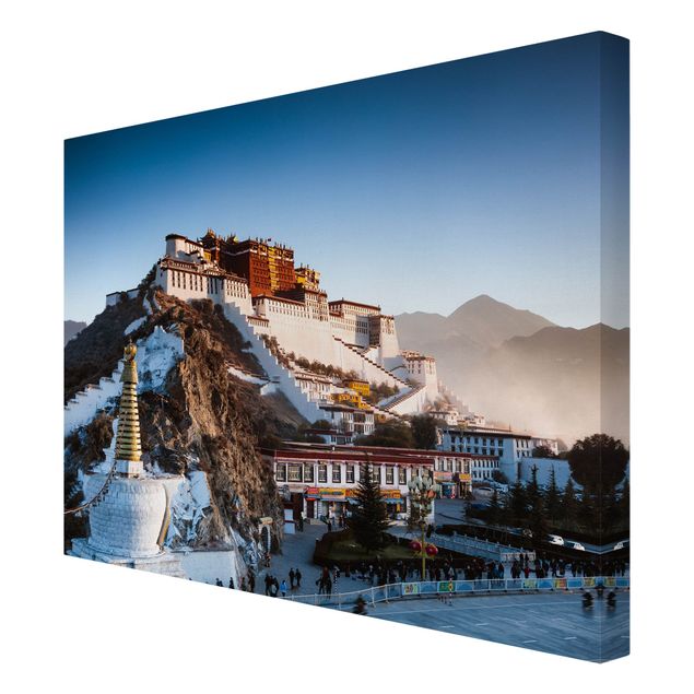 Wanddeko Praxis Potala Palast in Tibet