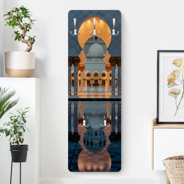 Deko 3D Reflexionen in der Moschee
