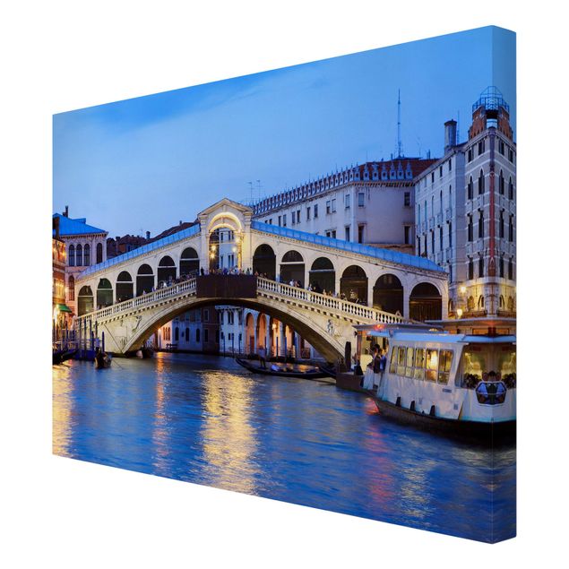 Wanddeko Büro Rialtobrücke in Venedig