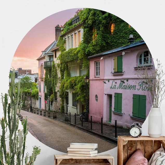 Wanddeko Küche Rosa Dämmerung in Paris