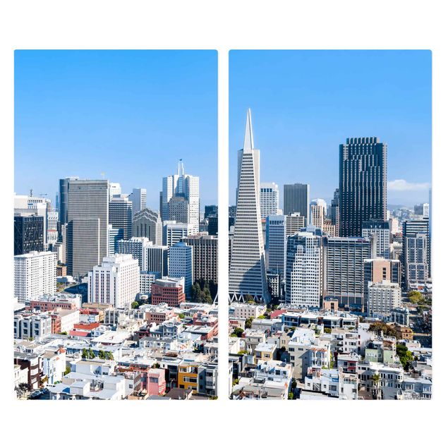 Wohndeko Amerika San Francisco Skyline