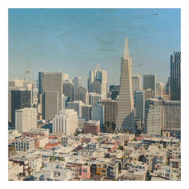 Deko Architektur San Francisco Skyline