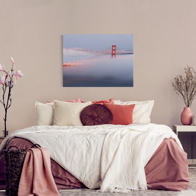Wanddeko Wohnzimmer San Franciscos Golden Gate Bridge