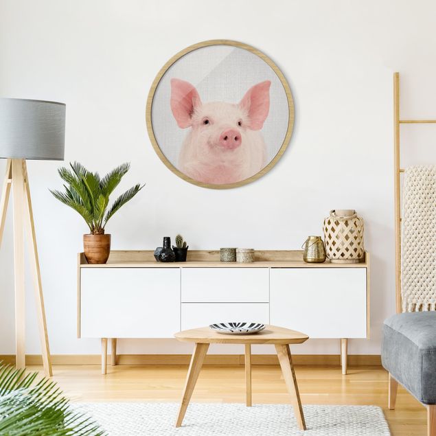 Wanddeko Schlafzimmer Schwein Schorsch