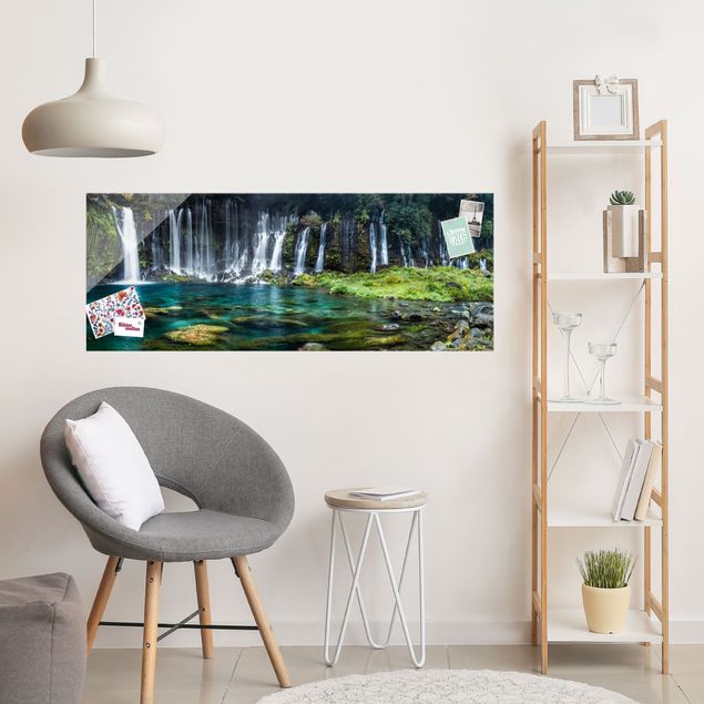 Wandbilder Asien Shiraito Wasserfall