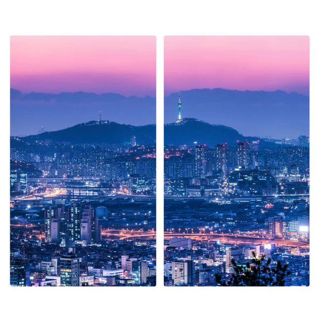 Deko Skylines Skyline von Seoul