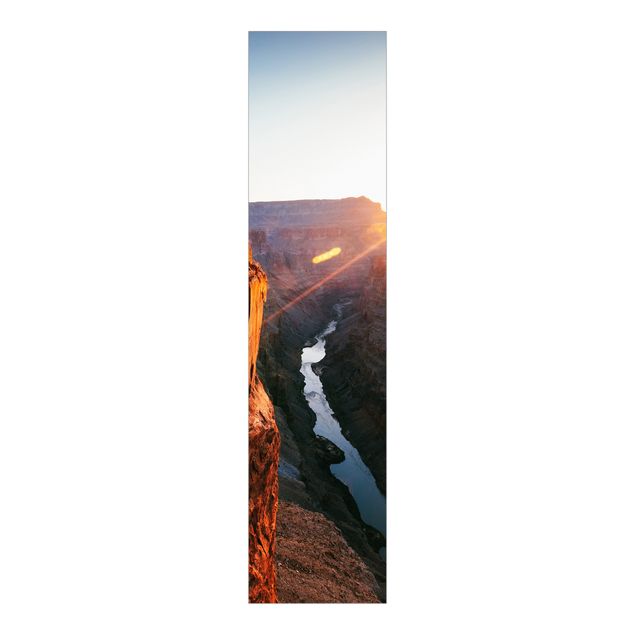 Wanddeko Büro Sonne im Grand Canyon