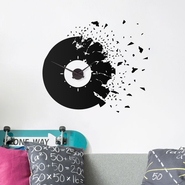 Wanddeko Schlafzimmer Splitting Vinyl